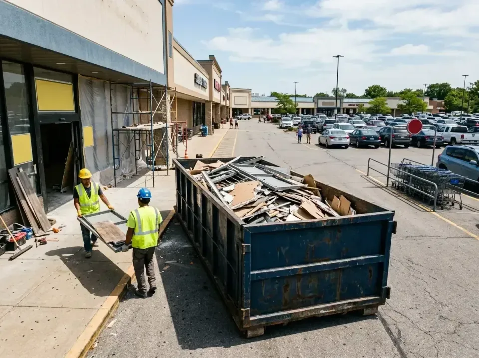 retail-store-renovation-debris-003 — frequently asked questions, Roll-off Dumpster Rentals in Prince Frederick, MD